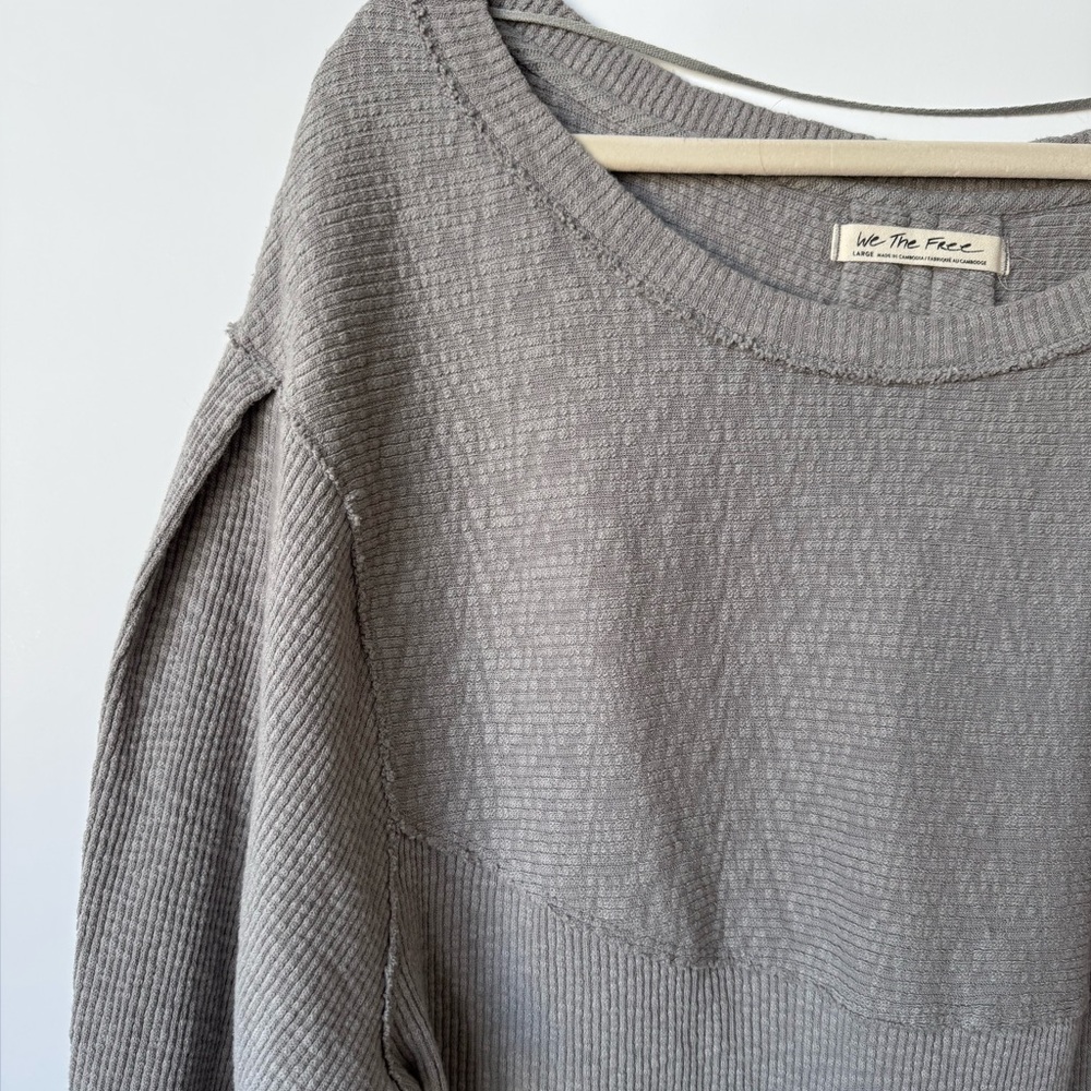 Free People OG Top in Stone We The Free - Picture 4 of 10